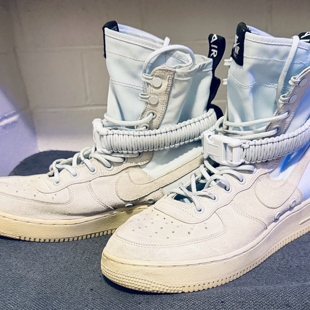 Nike Air Force 1 SF High Blue/Grey - Picture 2 of 5